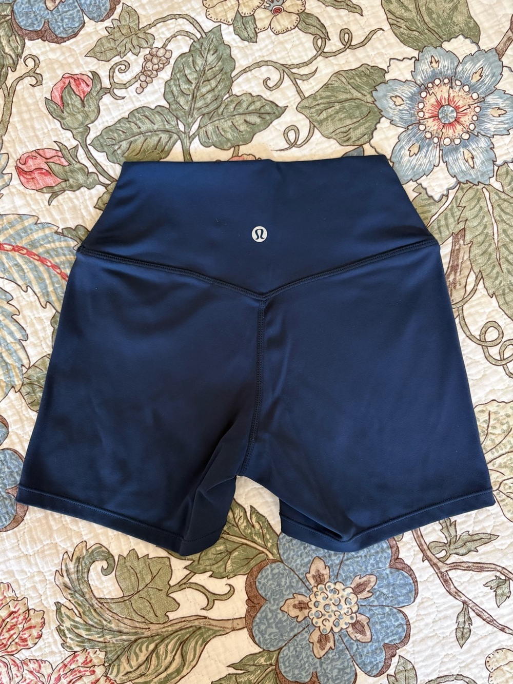 Lululemon Align High-Rise Pocketless Yoga Bike Short |True Navy Blue | Small